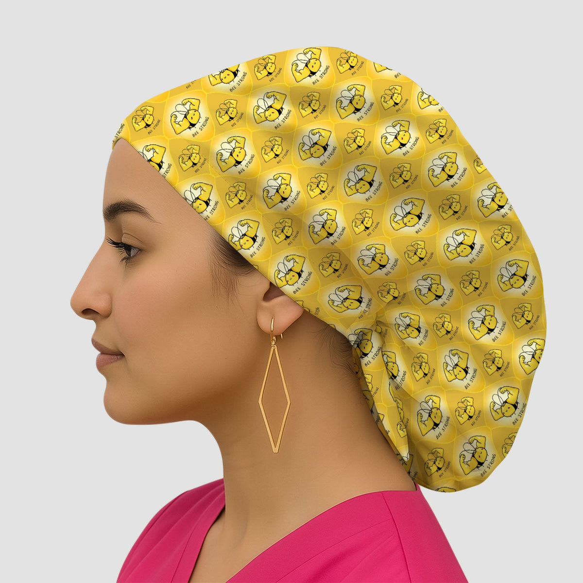 Strong Honey Bee Scrub Cap
