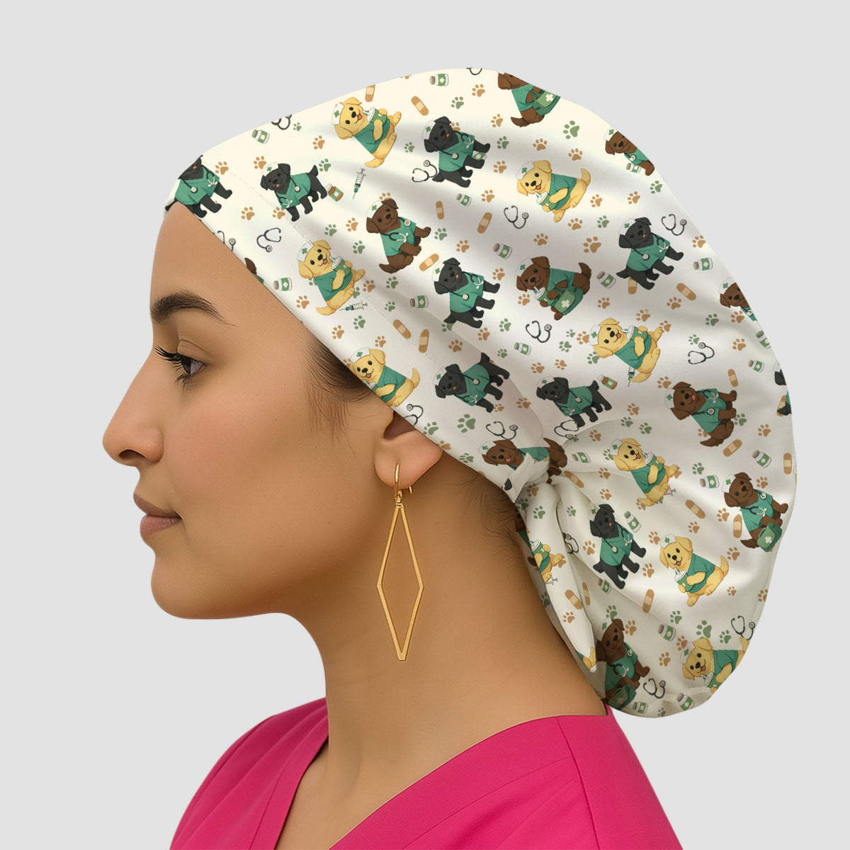 Labrador Retriever Scrub Cap
