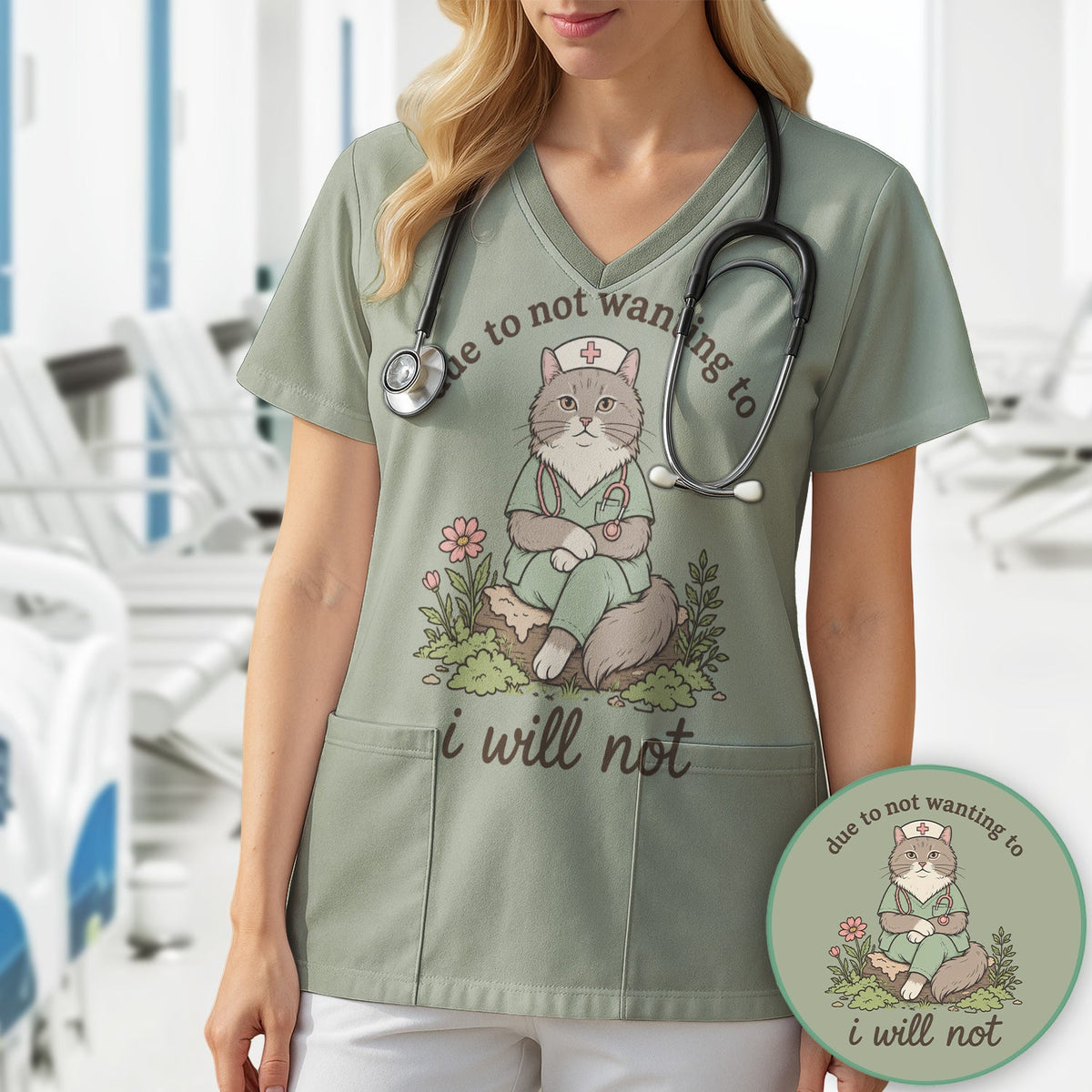Due to Not Wanting to I Will Not Nurse Shirt