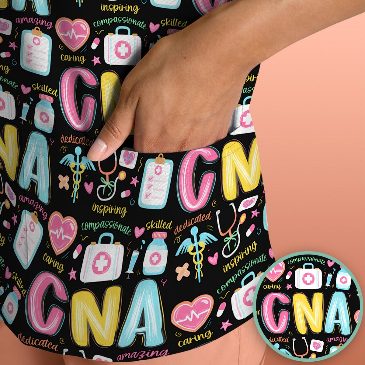 Nurse Appreciation Scrub Top