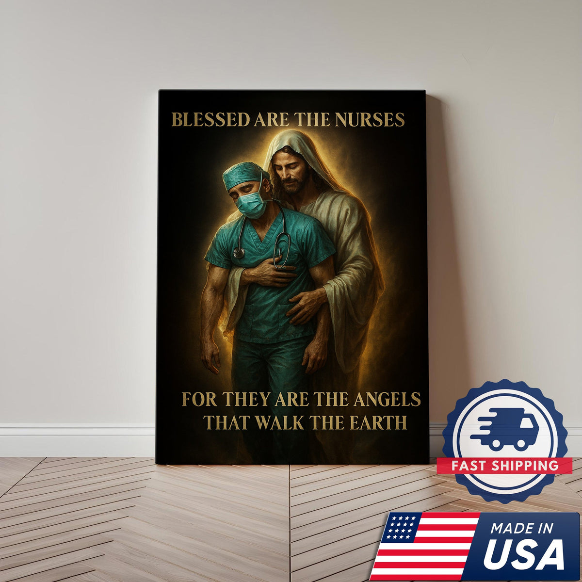 Blessed Are The Nurses Canvas