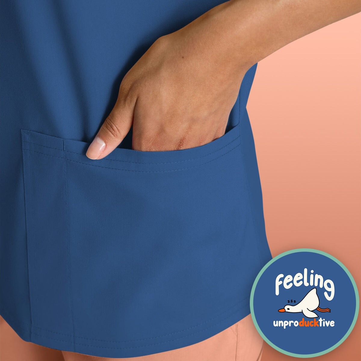 Feeling Unproducktive Duck Nurse Shirt