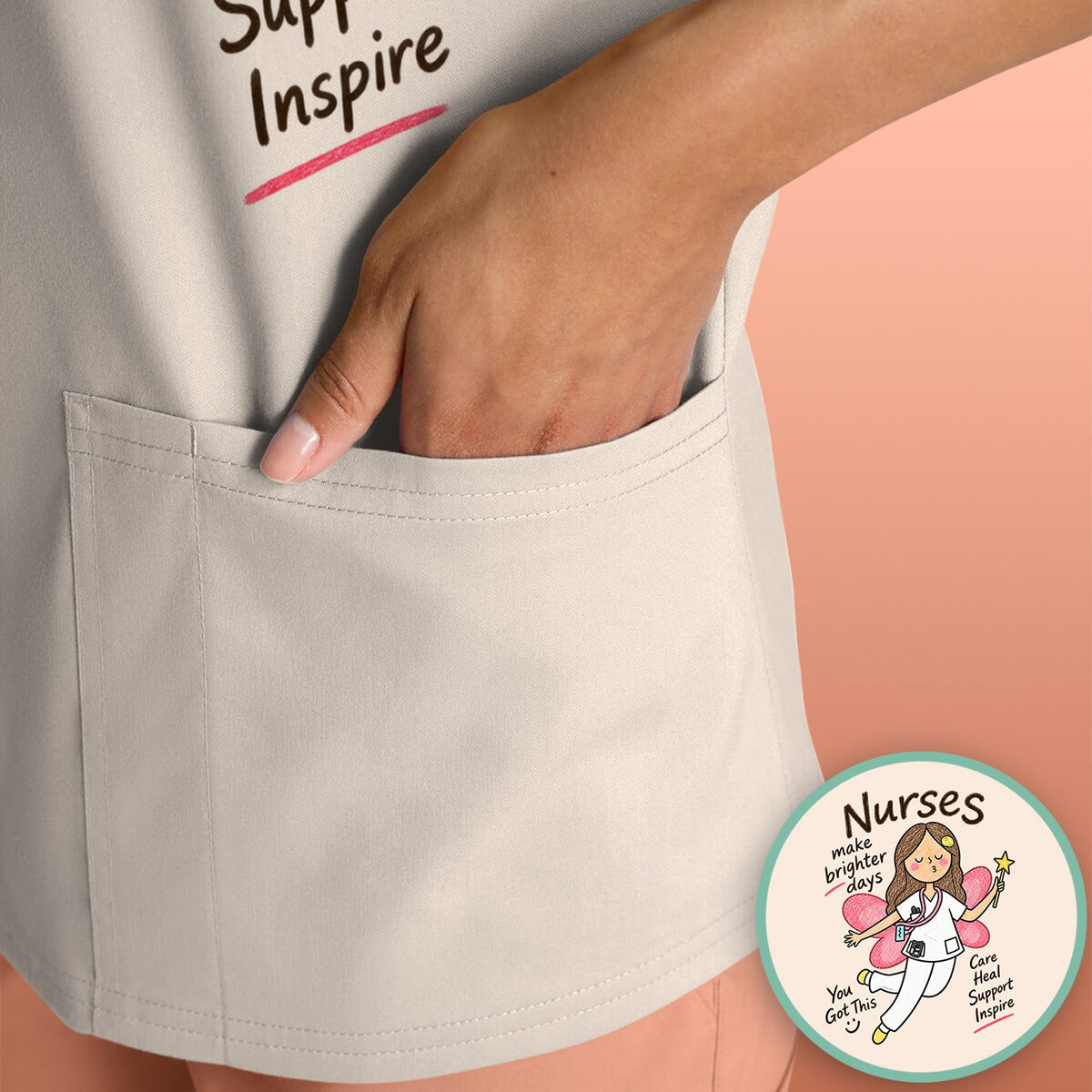 Nurses Make Brighter Days Fairy Shirt
