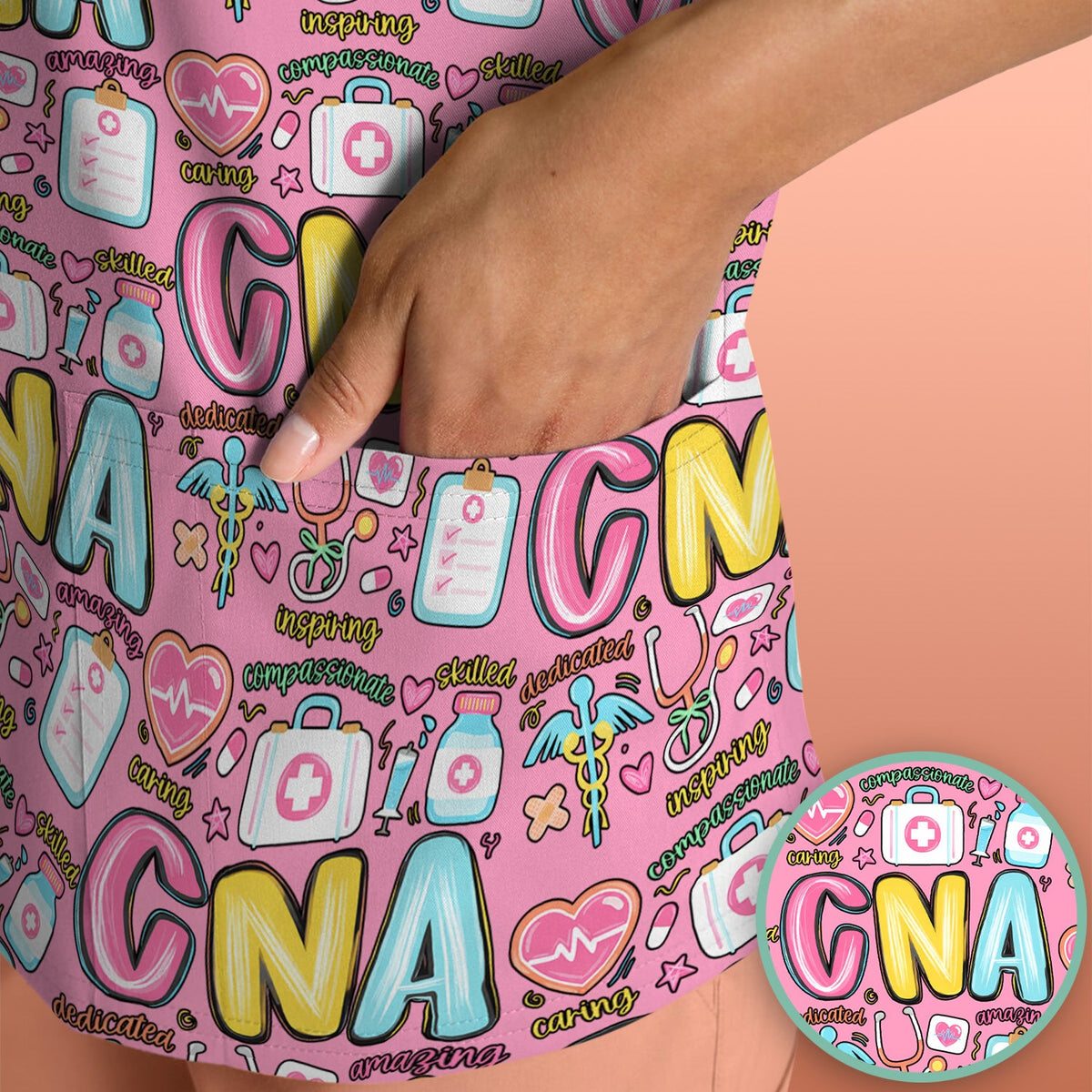 Nurse Appreciation Scrub Top