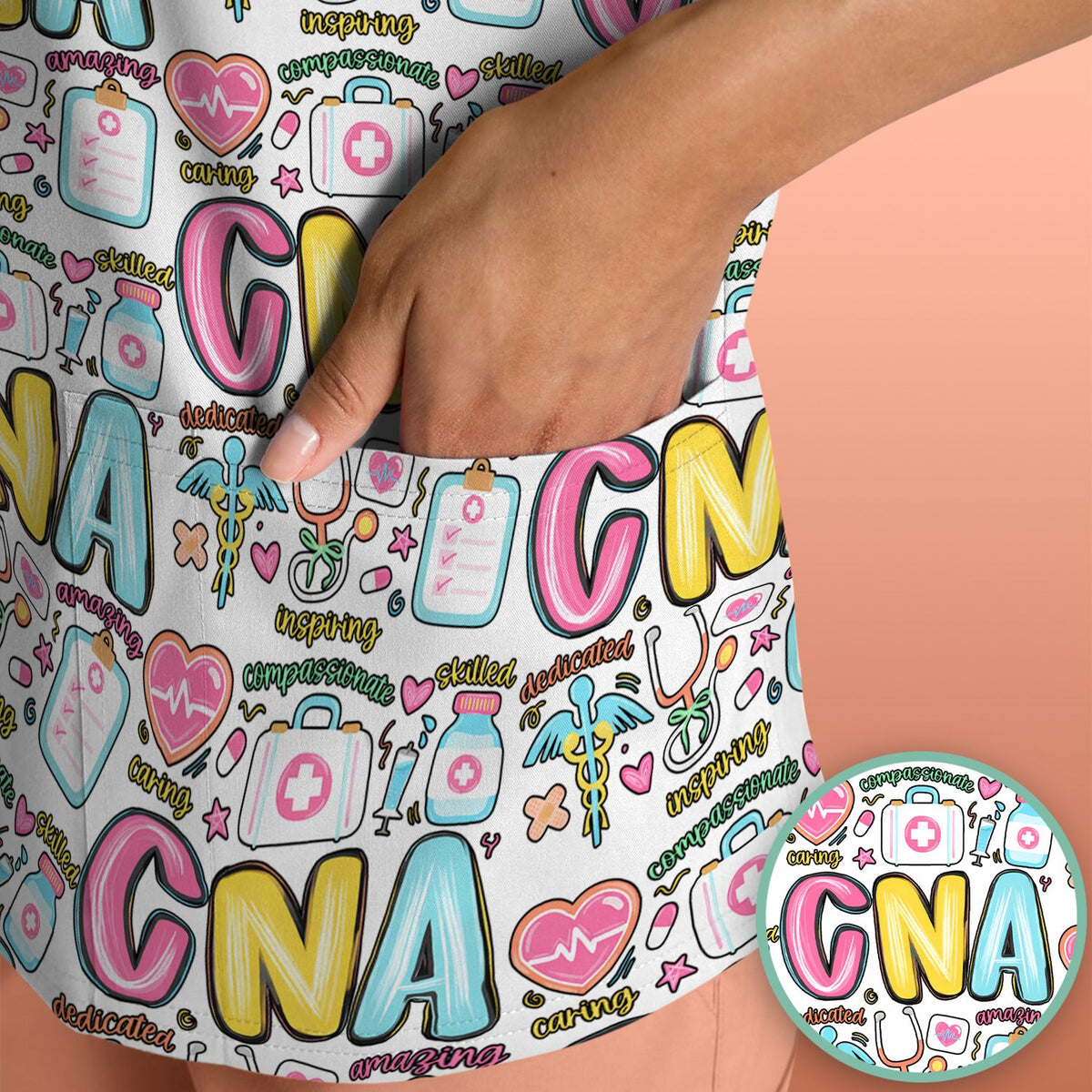 Nurse Appreciation Scrub Top