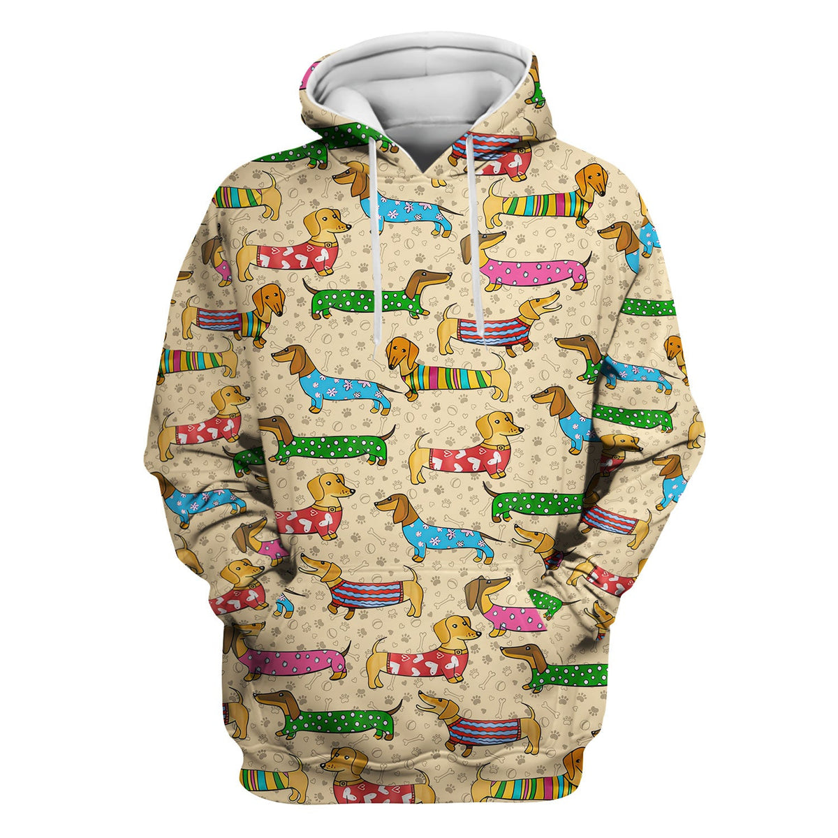 Dachshund Dog Nurse Scrub Top