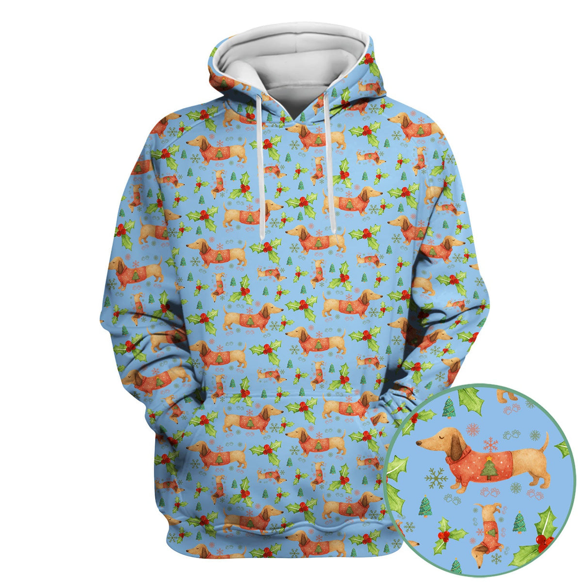 Dachshund Nurse Scrub Top - Christmas Gift