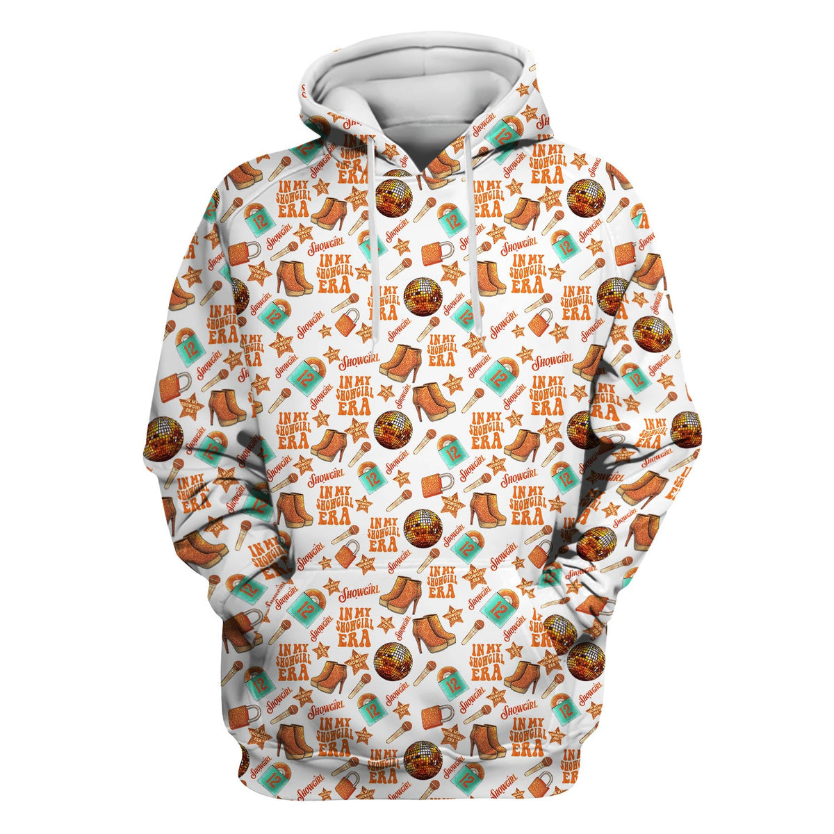 Showgirl Orange Graphic Nurse Shirt