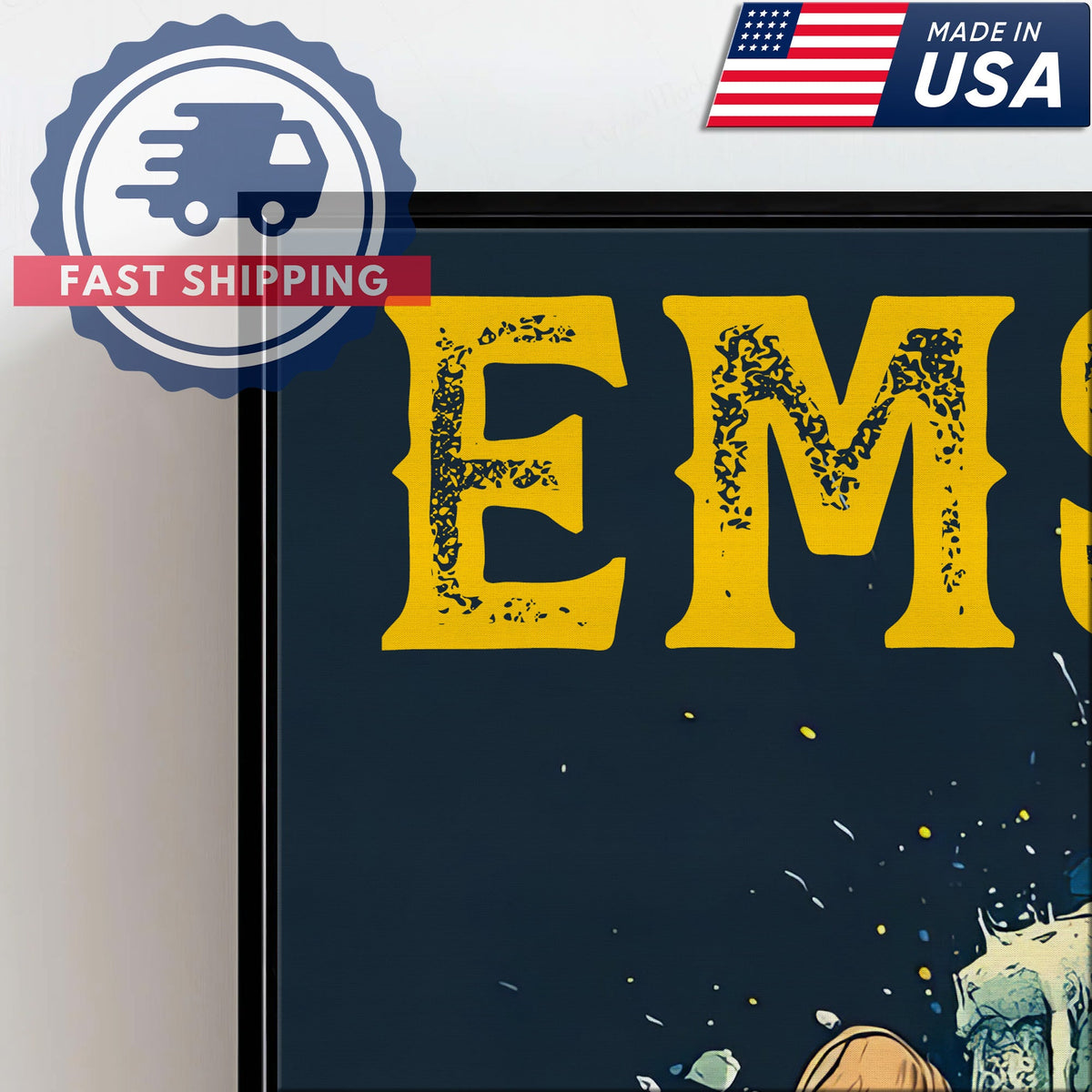 Hold My Beer EMS Nurse Canvas