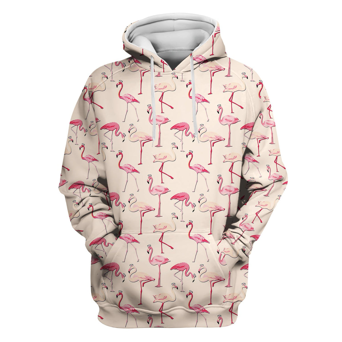 Flamingo Nurse Scrub Top