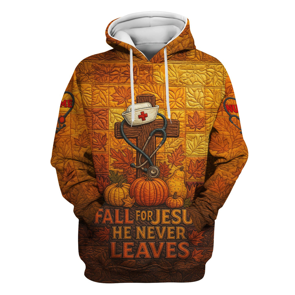 Personalized Fall Nurse Shirt