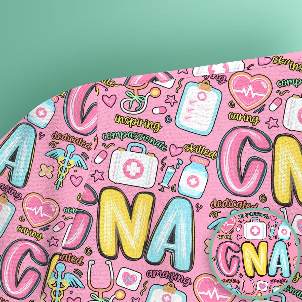 Nurse Appreciation Scrub Top