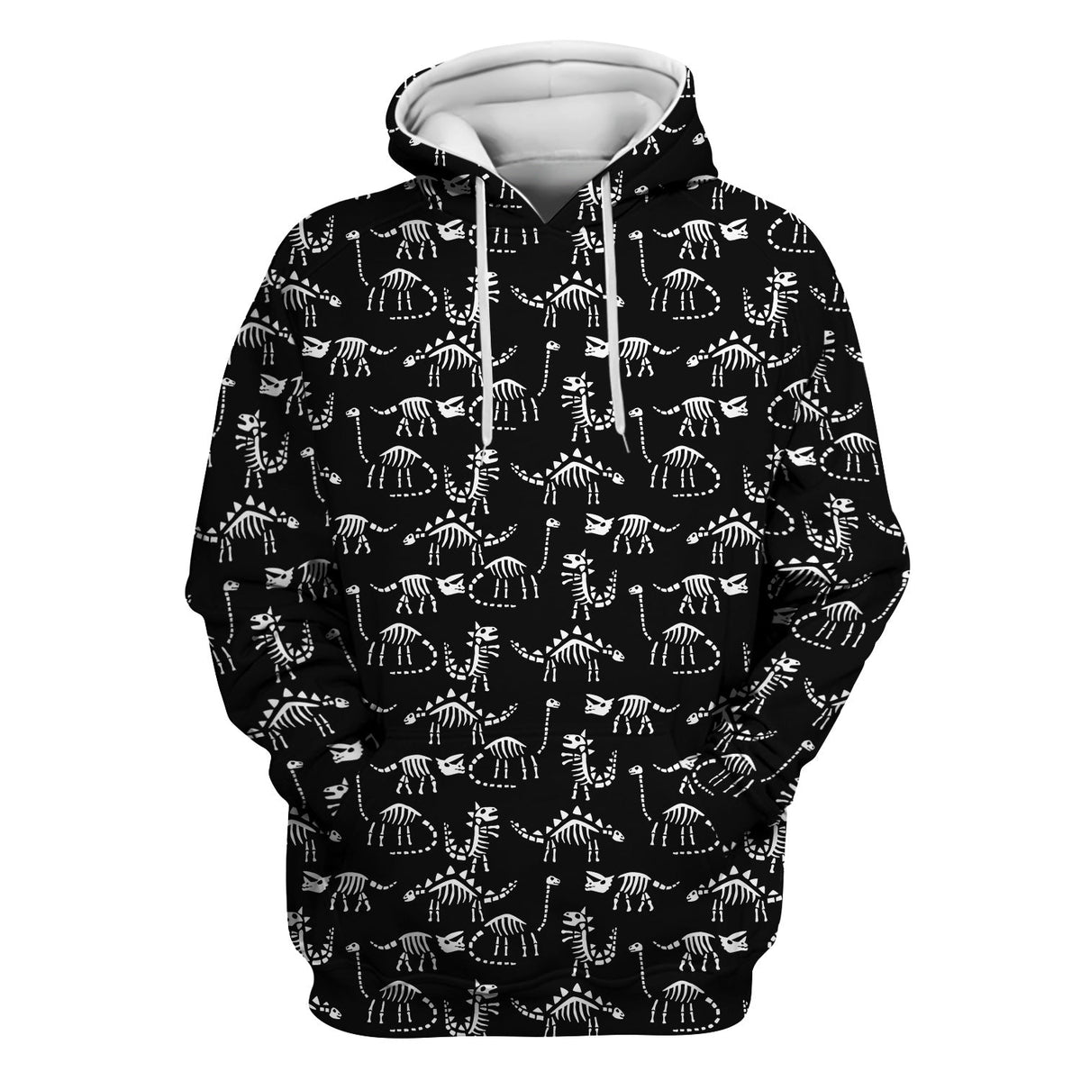 Dinosaur Skeleton Fossil Nurse Scrub Top