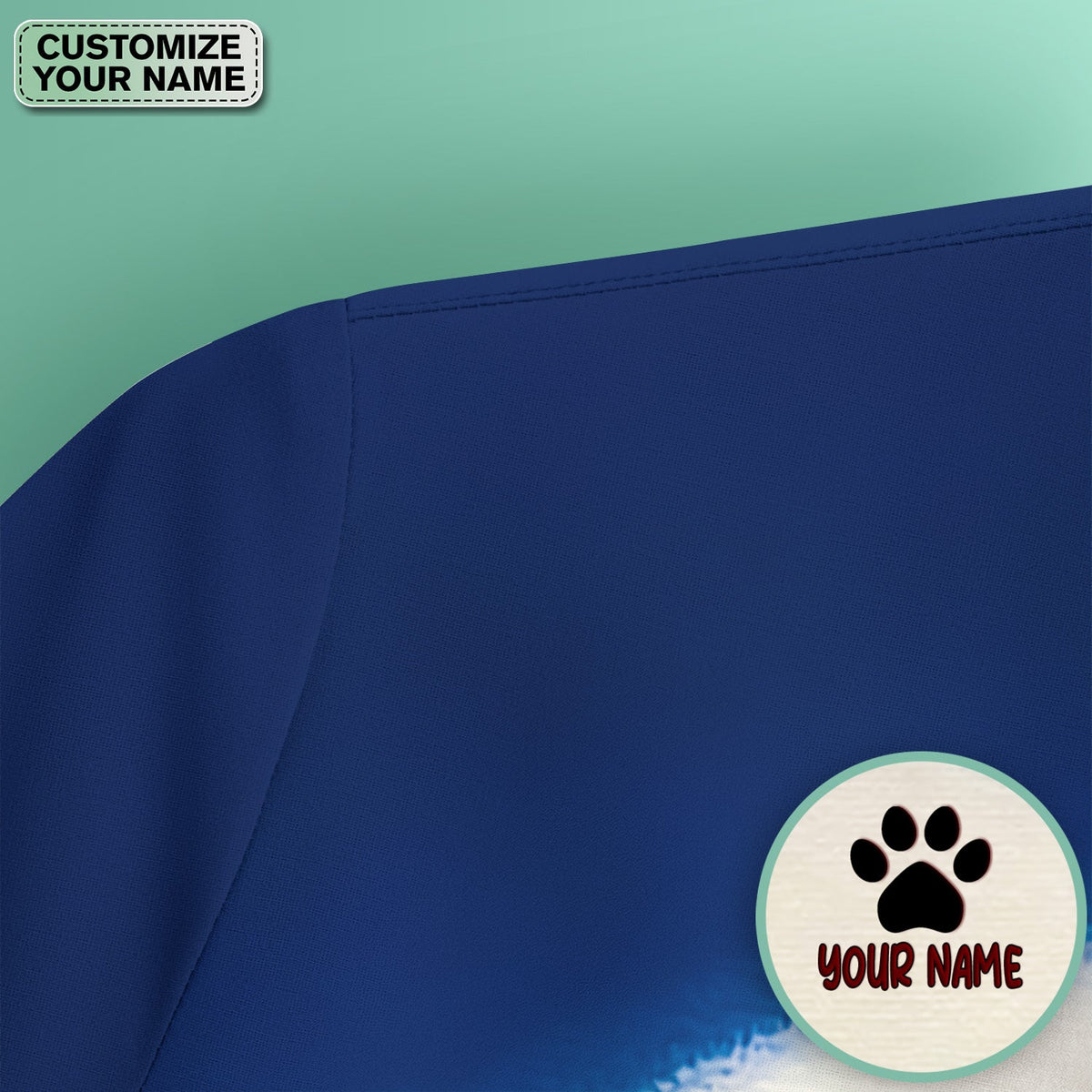 Personalized Cat Wine Glass Knife Nurse Scrub Top
