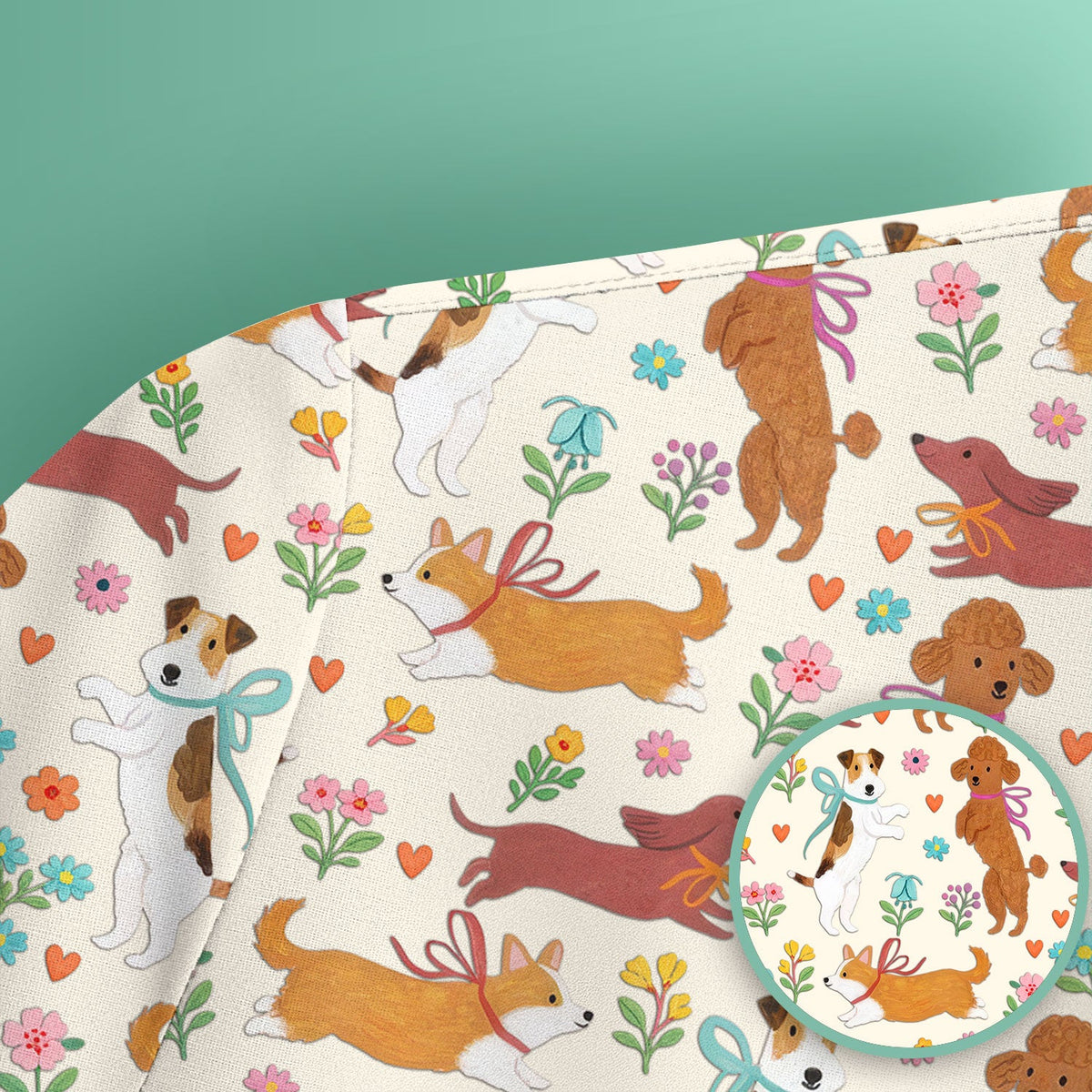 Dog Nurse Scrub Top