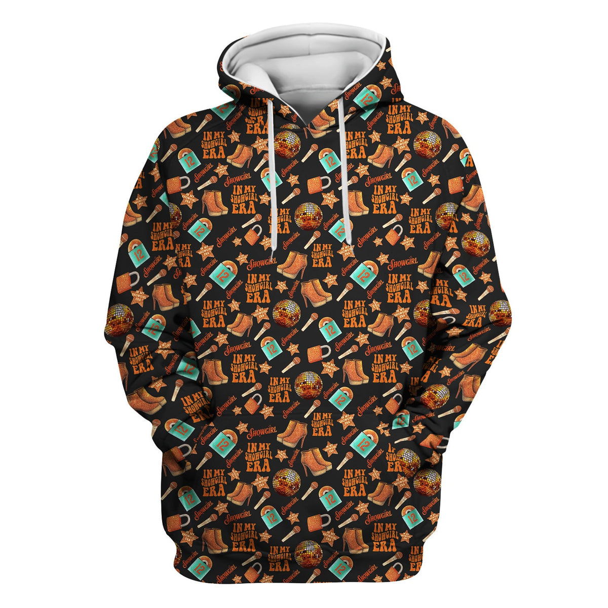 Showgirl Orange Graphic Nurse Shirt