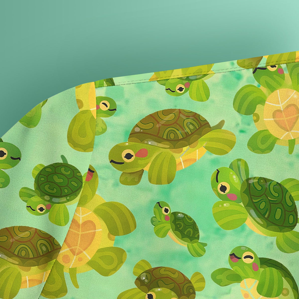Green Sea Turtle Nurse Scrub Top