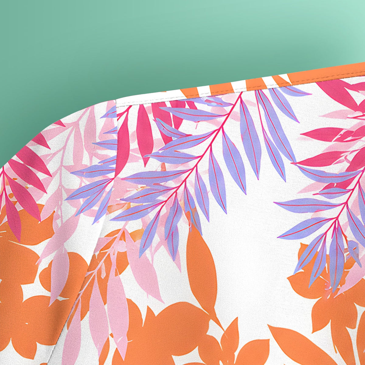 Tropical Hibiscus Bloom Nurse Scrub Top