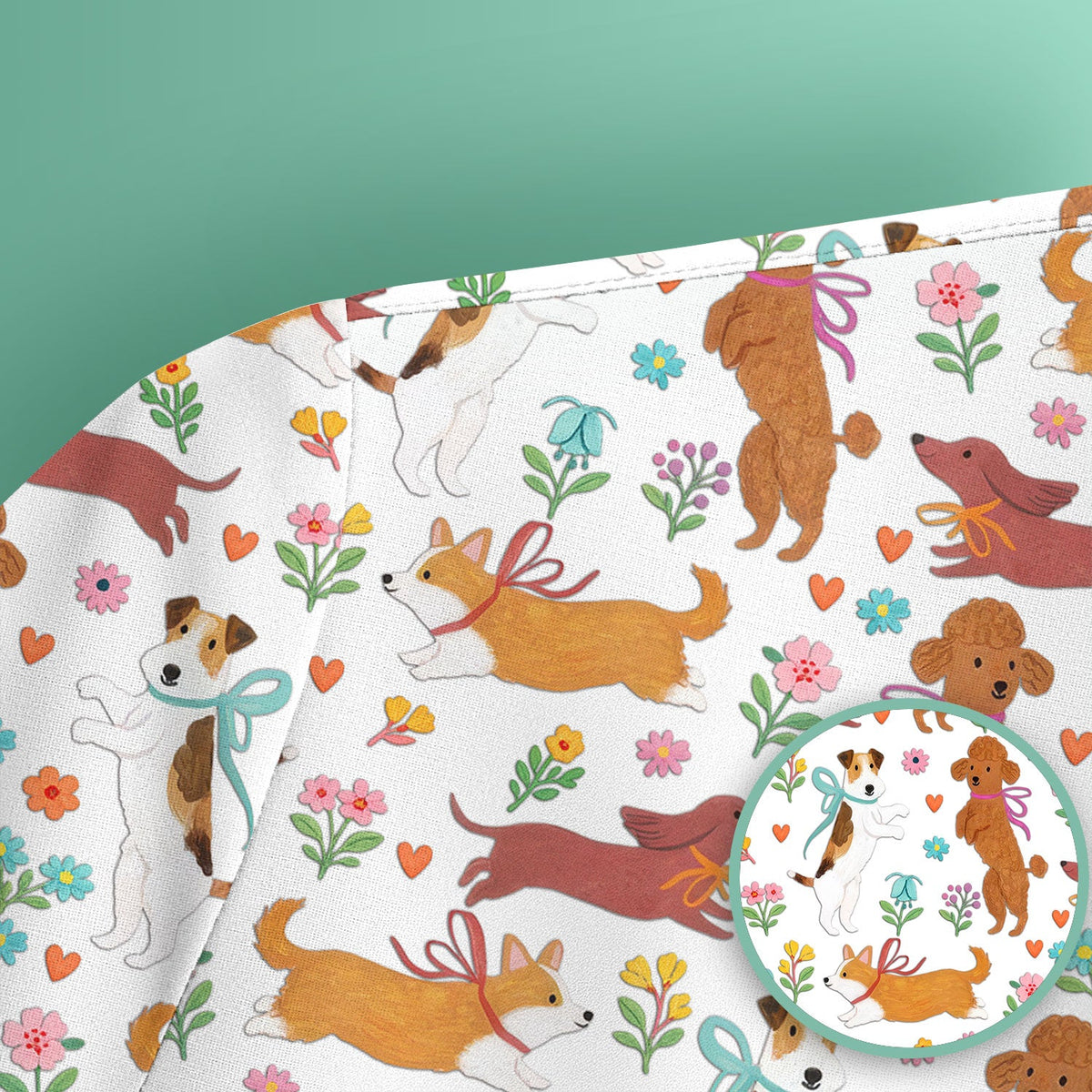 Dog Nurse Scrub Top