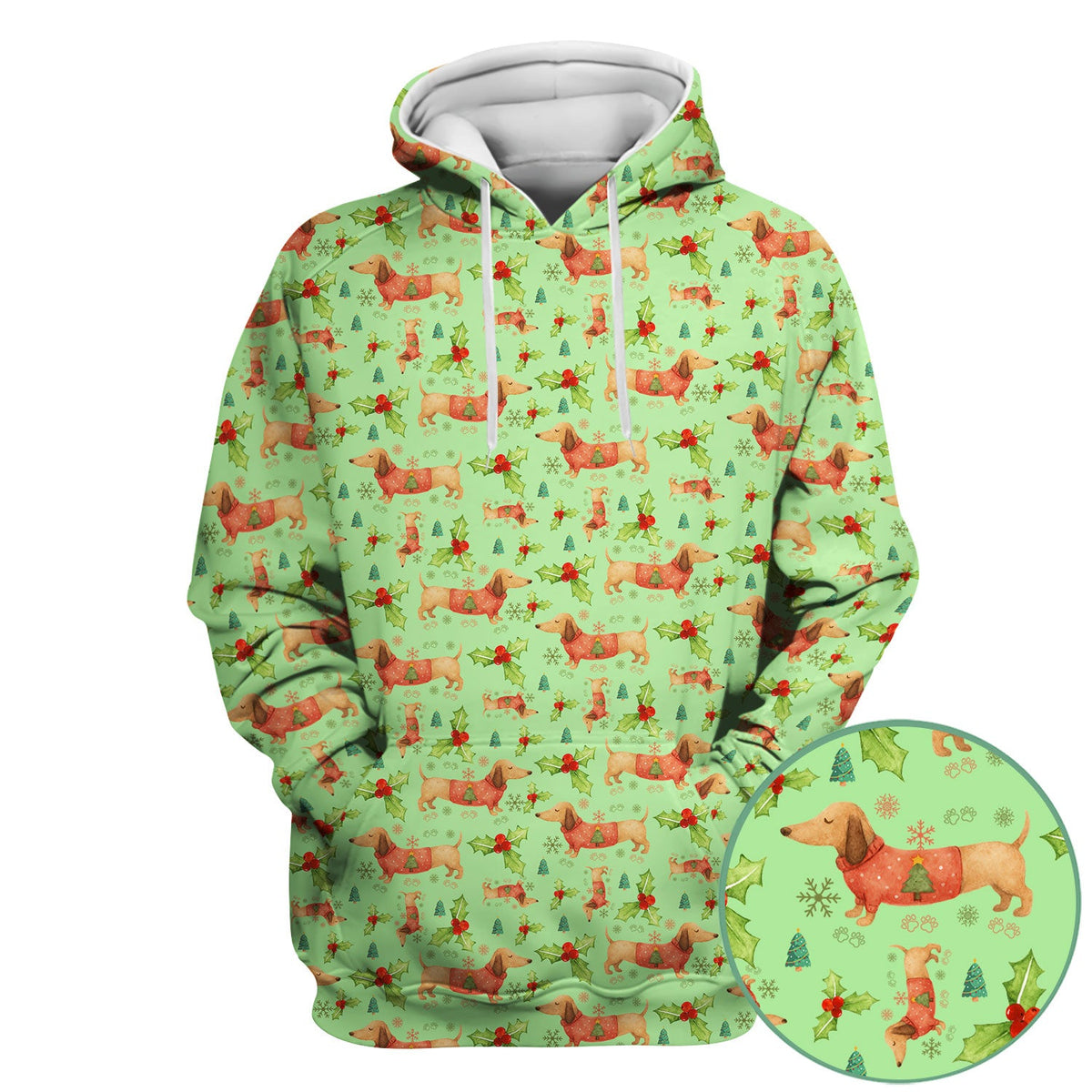 Dachshund Nurse Scrub Top - Christmas Gift