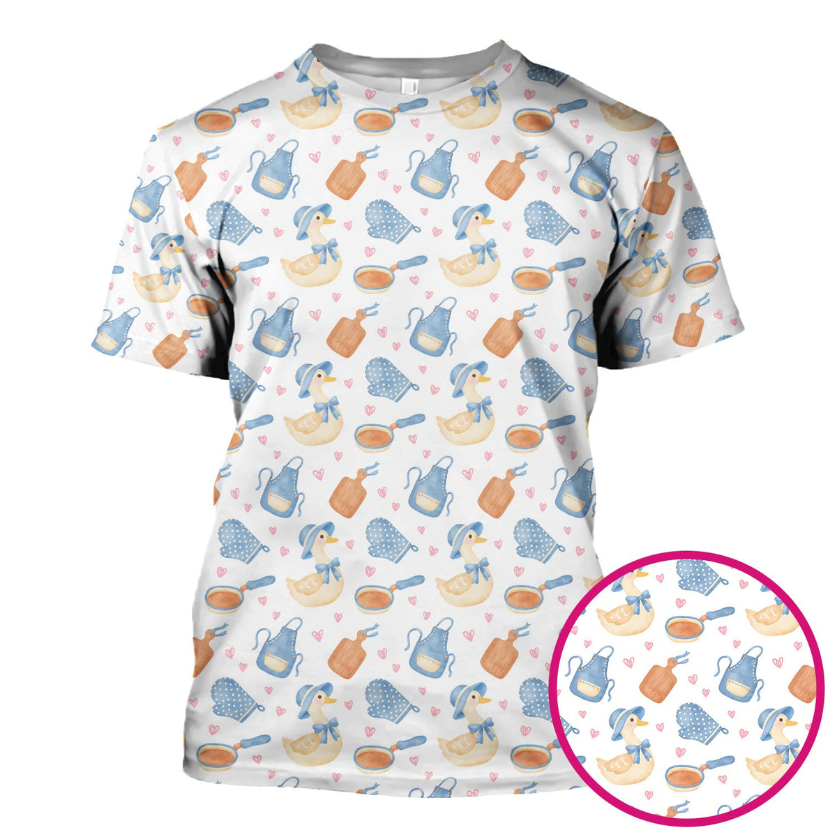 Duck Apron Kitchen Utensil Nurse Scrub Top