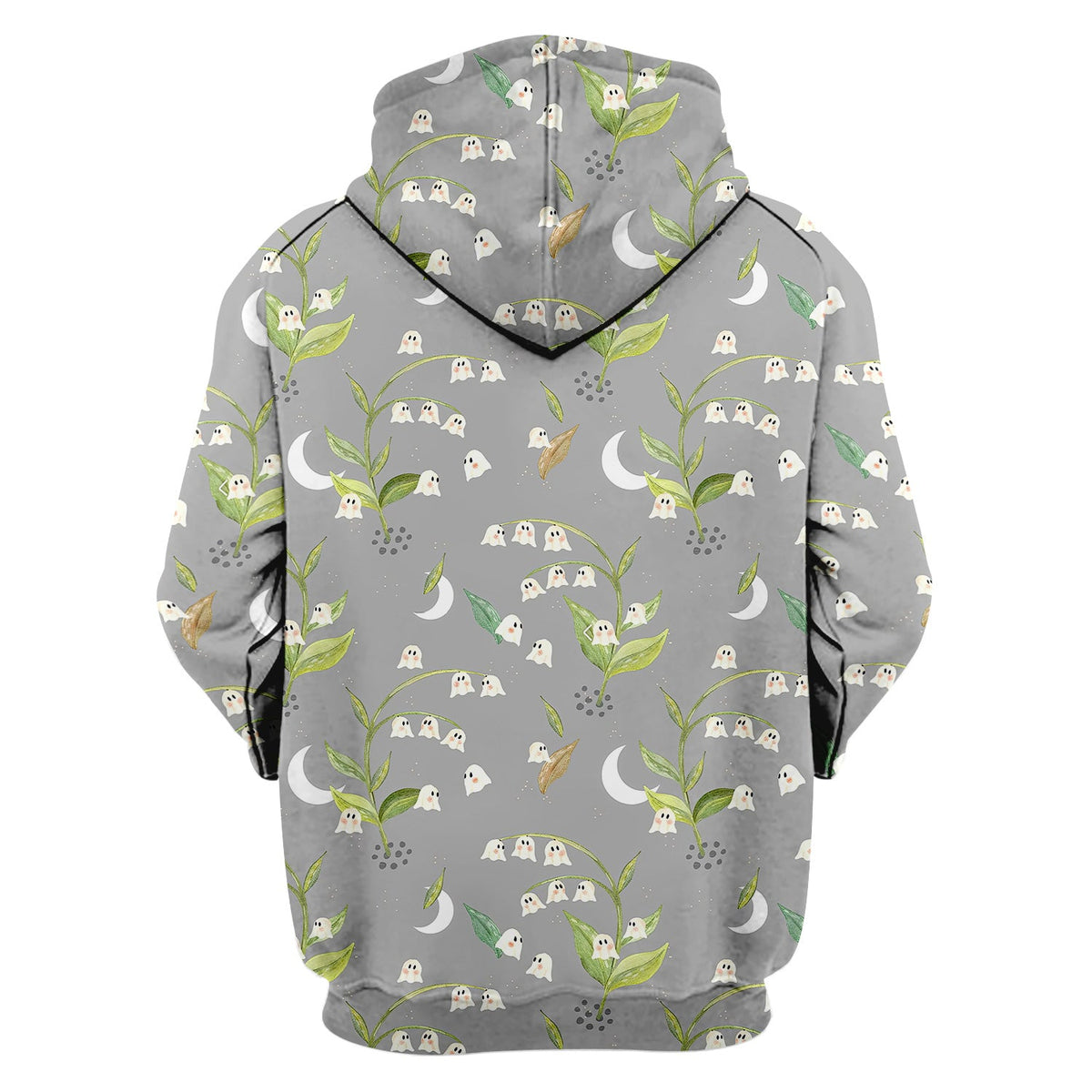 Floral Ghost Lily Nurse Shirt