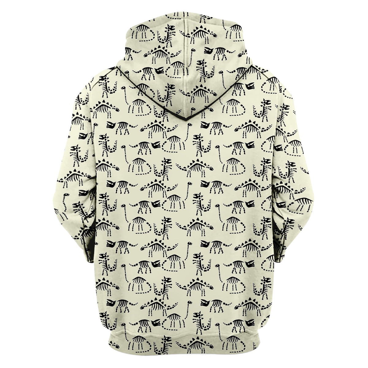 Dinosaur Skeleton Fossil Nurse Scrub Top