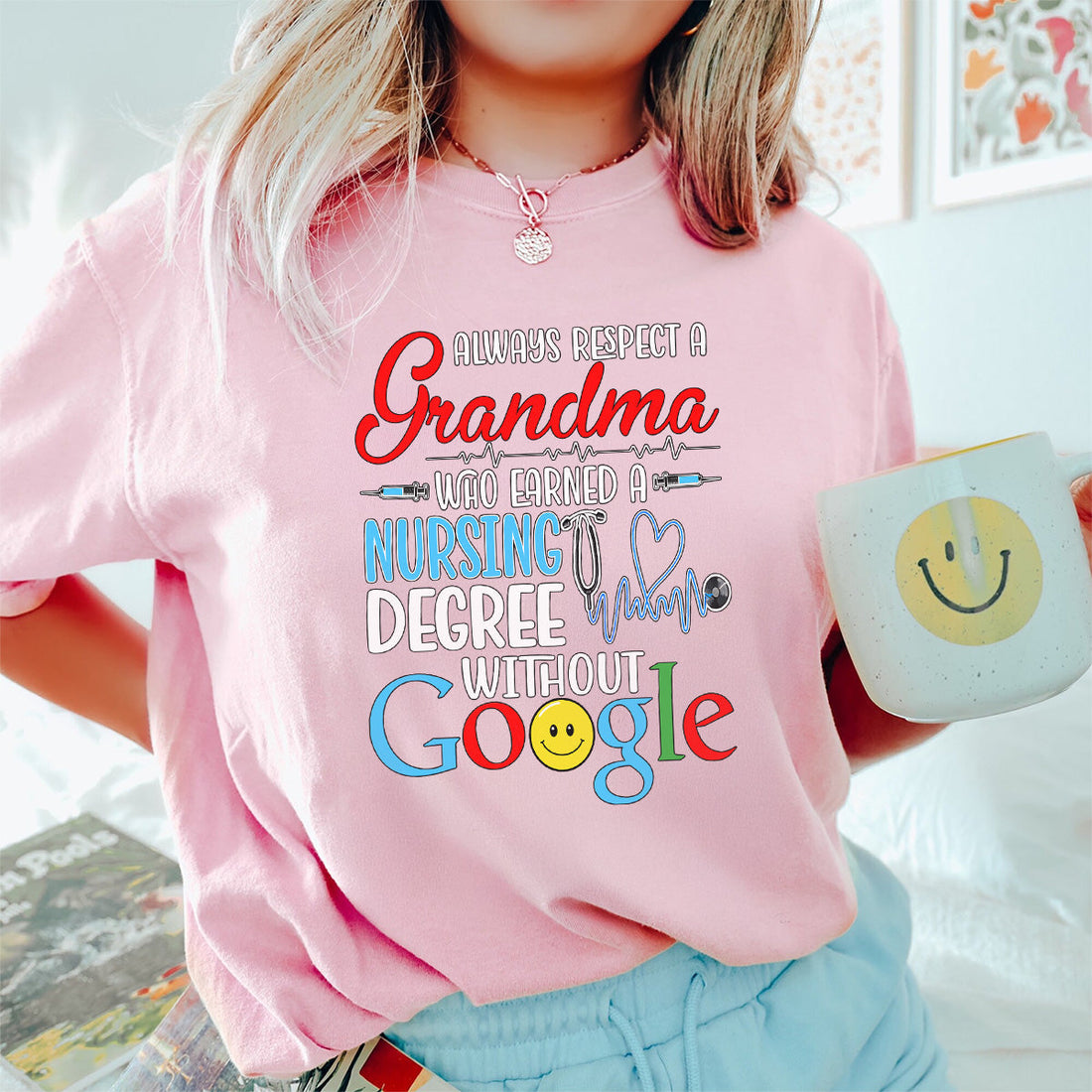 Respect Grandma Nurse Shirt