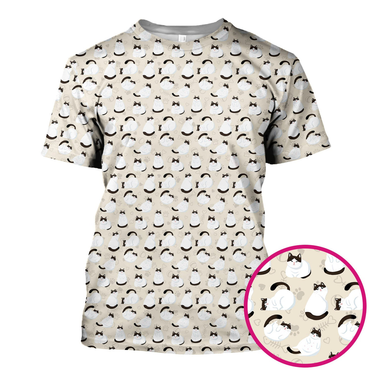 Cat Nurse Scrub Top