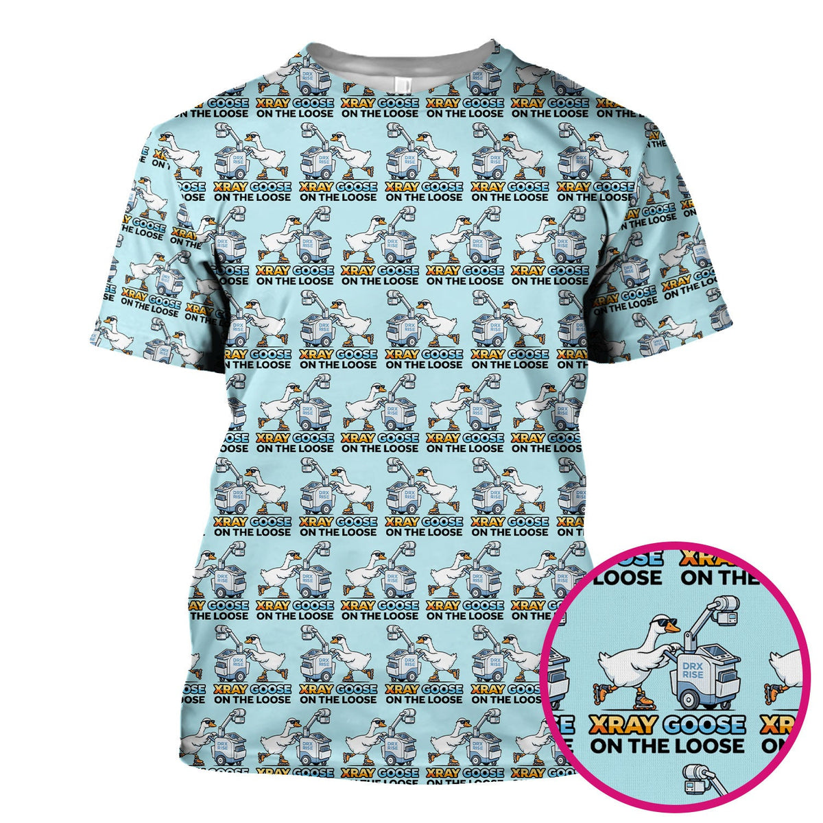 Xray Goose On The Loose Nurse Scrub Top