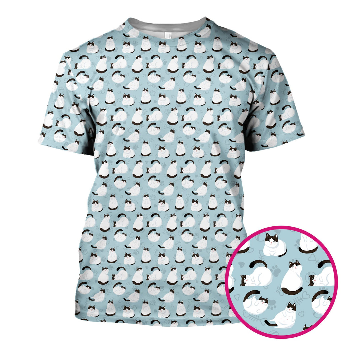 Cat Nurse Scrub Top
