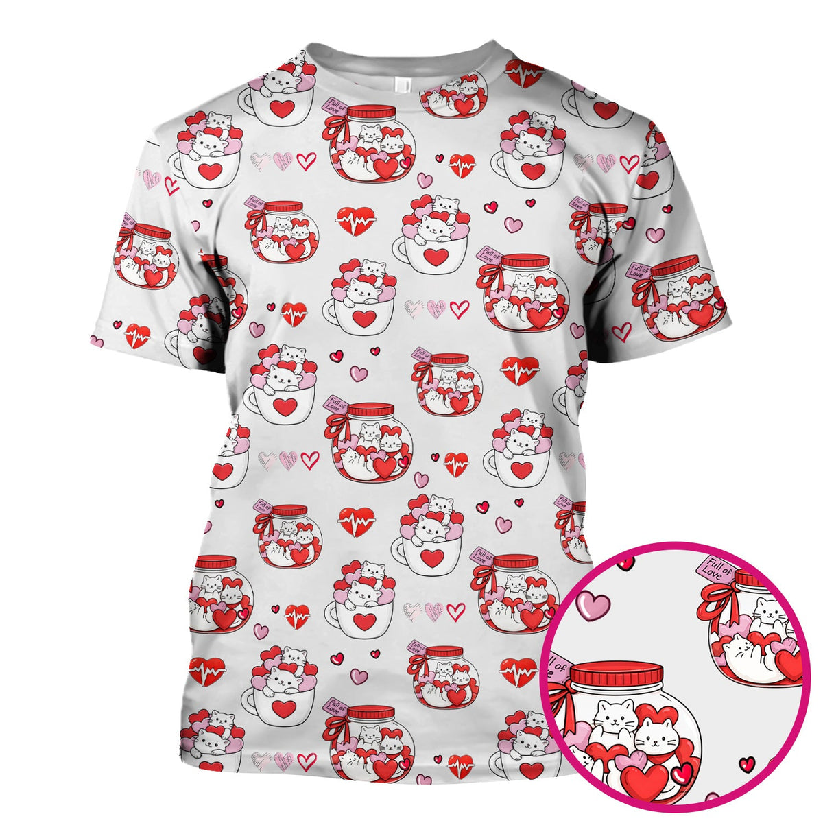 Cat Nurse Scrub Top - Valentines Day Gift
