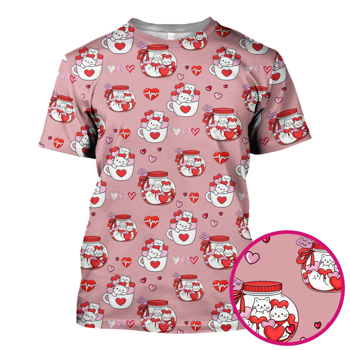 Cat Nurse Scrub Top - Valentines Day Gift