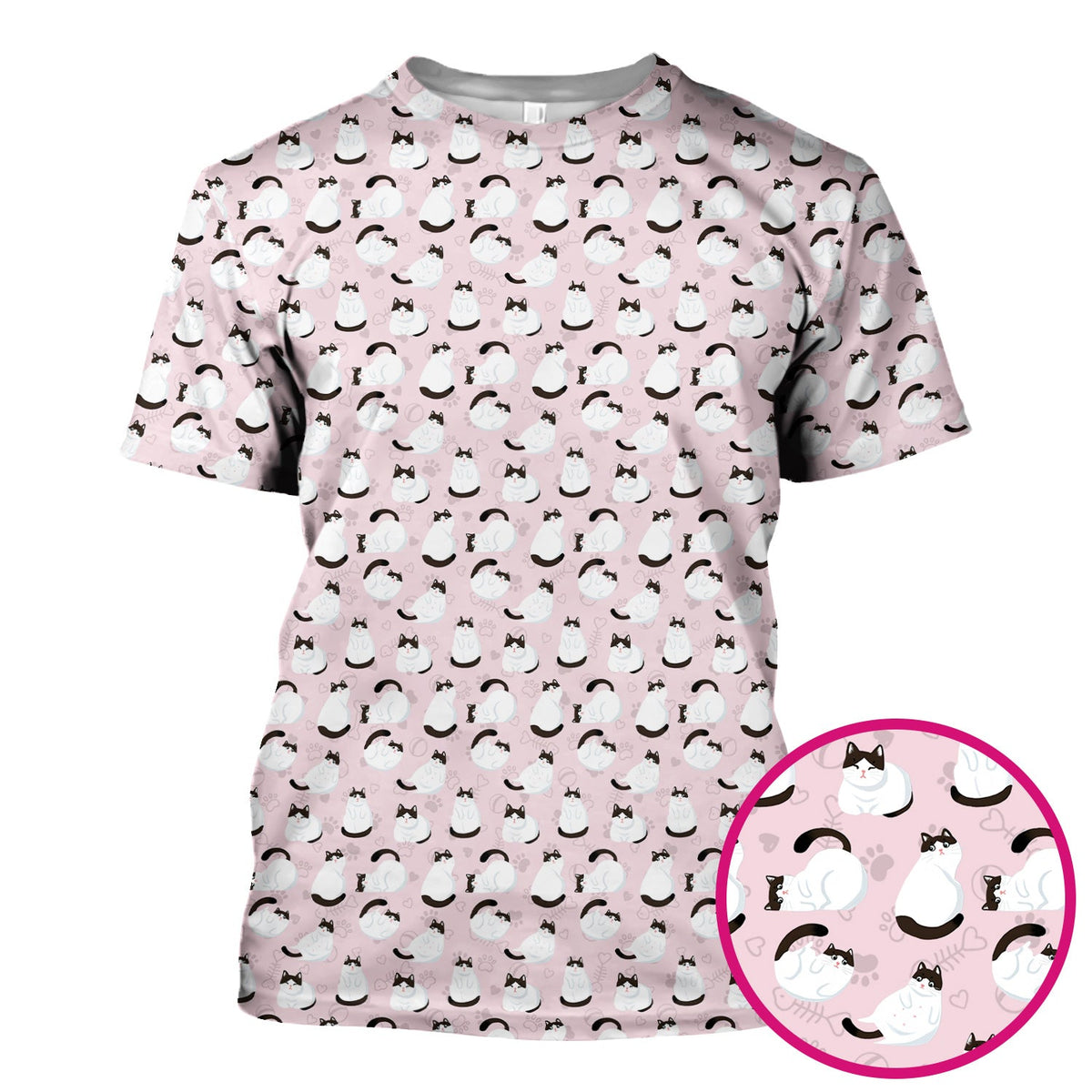Cat Nurse Scrub Top
