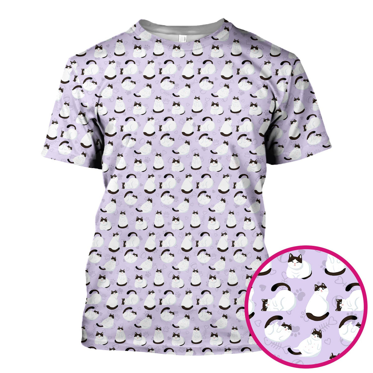 Cat Nurse Scrub Top