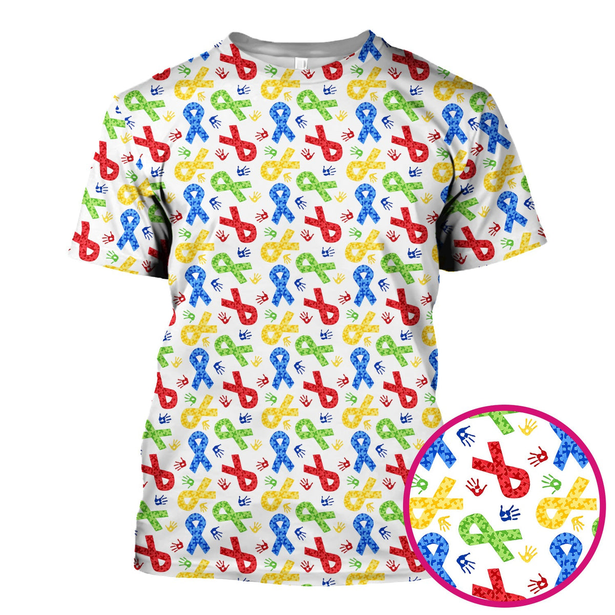 Ribbon Nurse Scrub Top