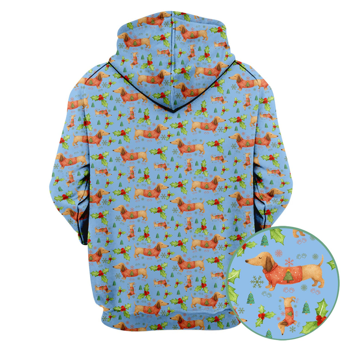 Dachshund Nurse Scrub Top - Christmas Gift
