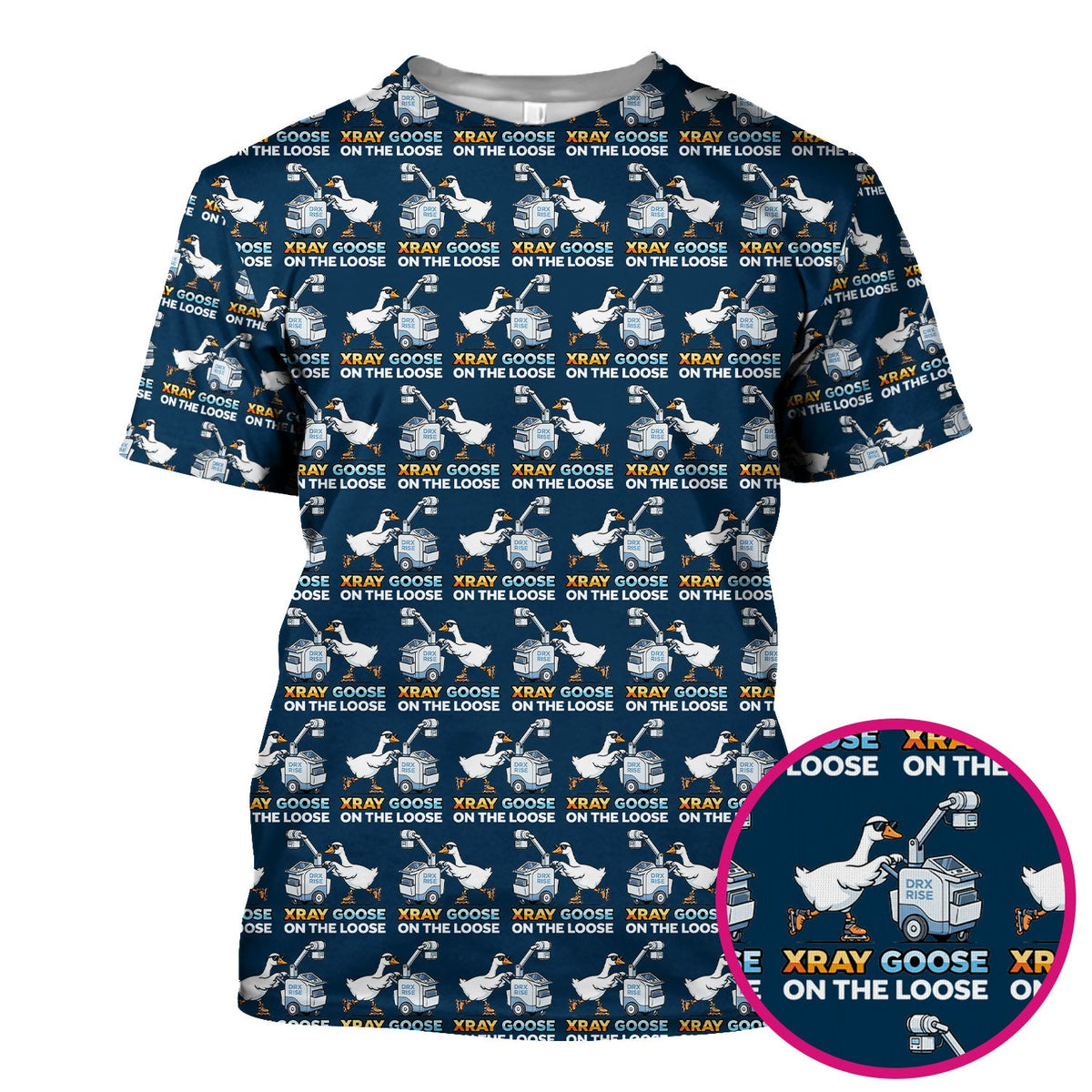 Xray Goose On The Loose Nurse Scrub Top