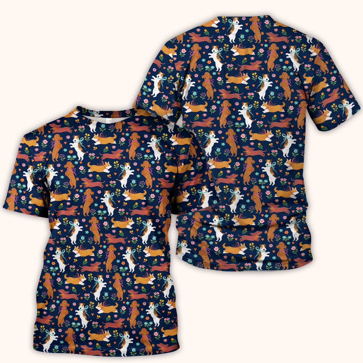 Dog Nurse Scrub Top