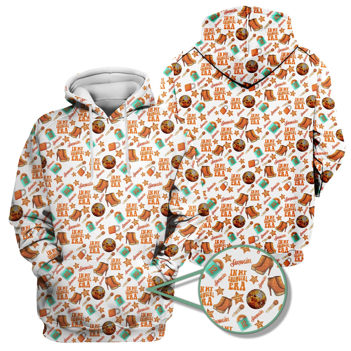 Showgirl Orange Graphic Nurse Shirt