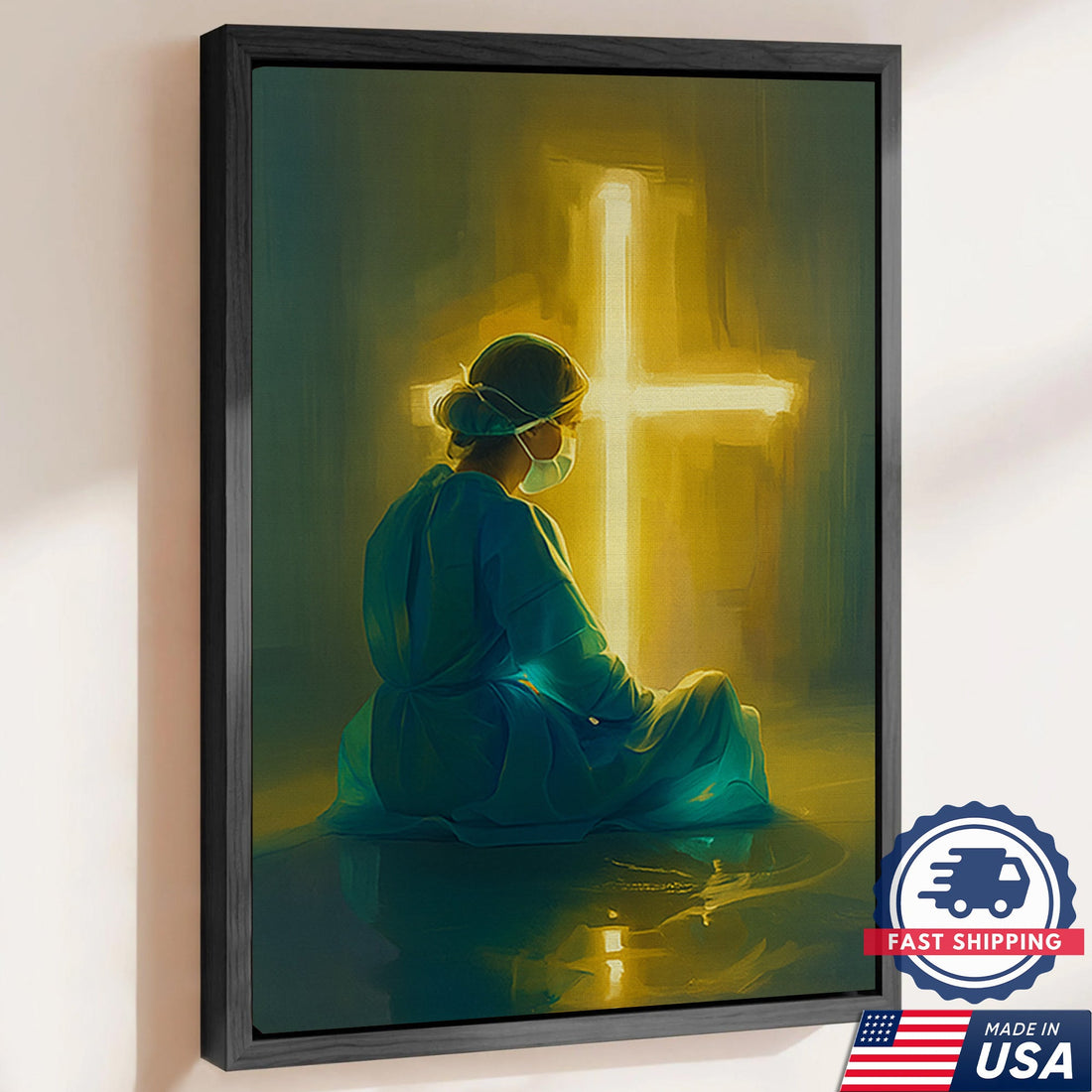 Christian Nurse Canvas