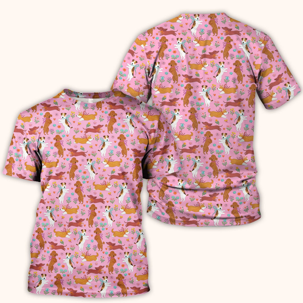 Dog Nurse Scrub Top