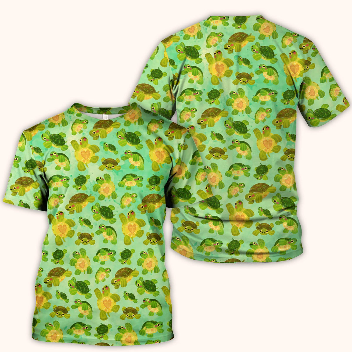 Green Sea Turtle Nurse Scrub Top