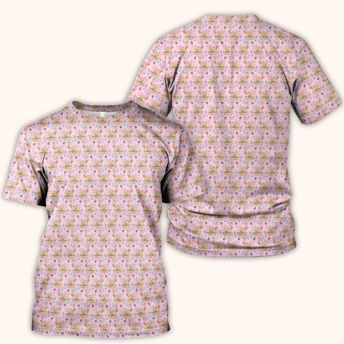 Bunny Stethoscope Nurse Scrub Top - Easter Gift