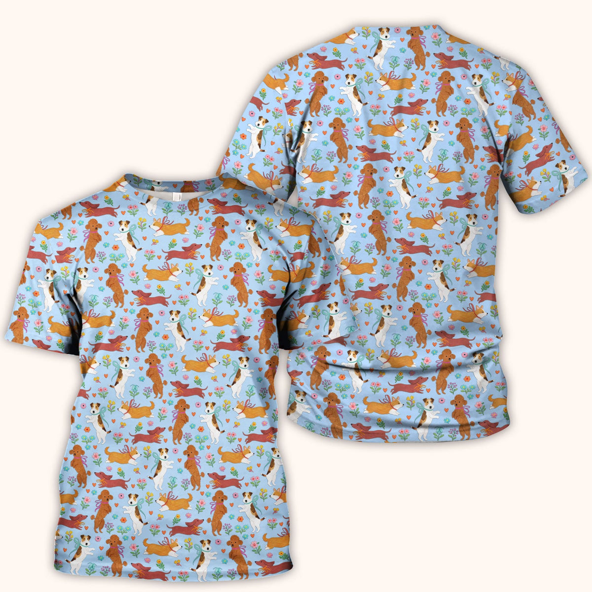 Dog Nurse Scrub Top