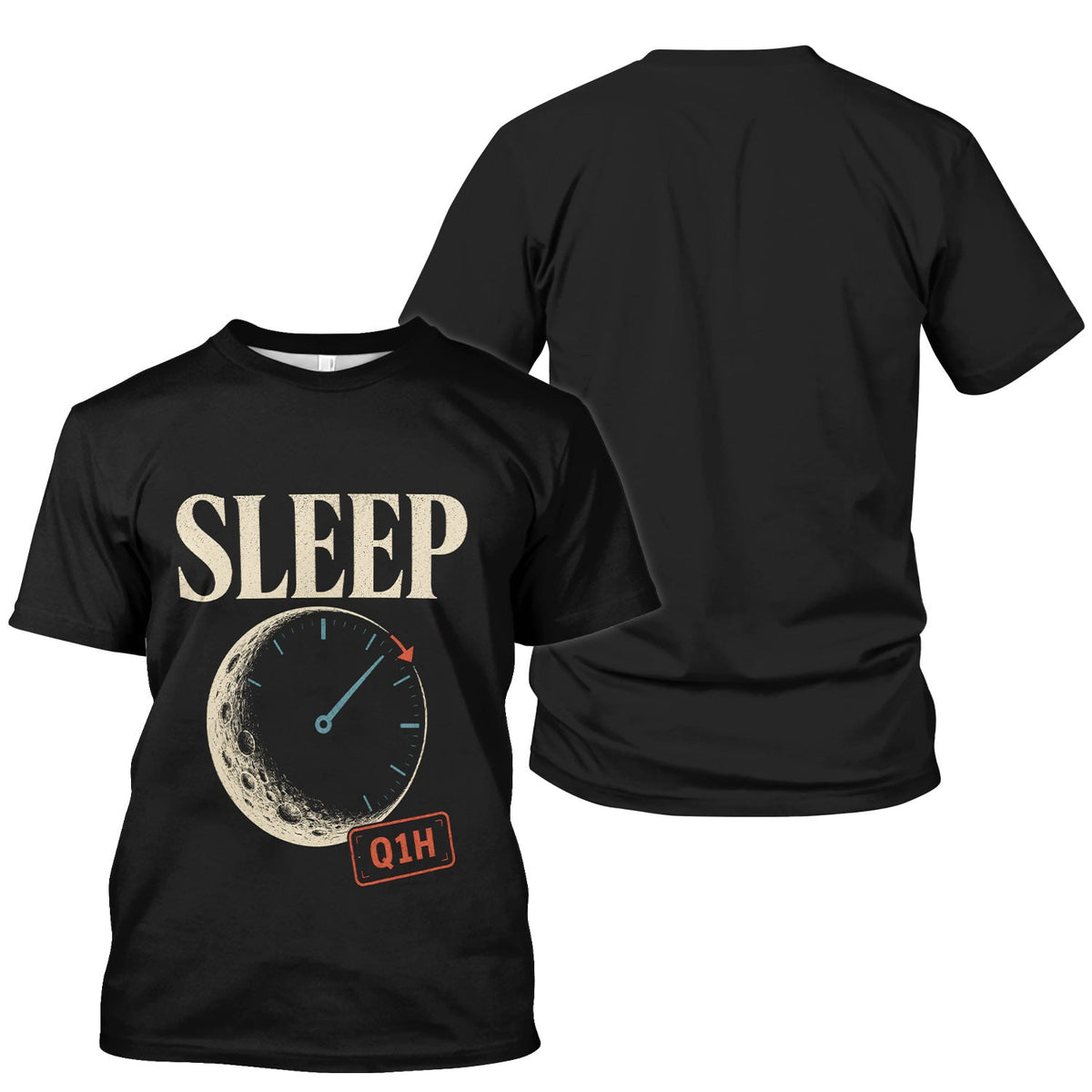Sleep Q1H Night Shift Nurse Scrub Top