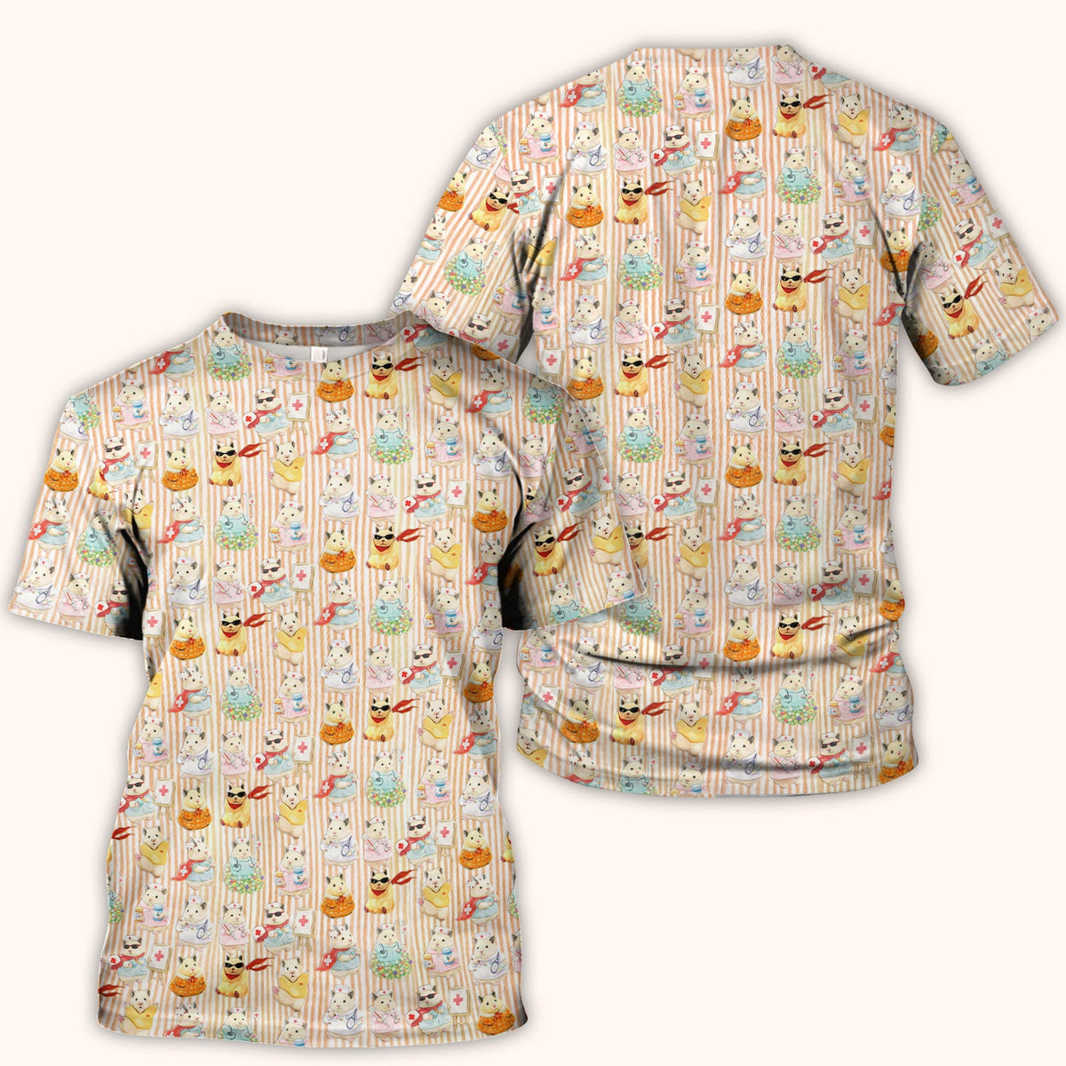 Hamster Nurse Scrub Top