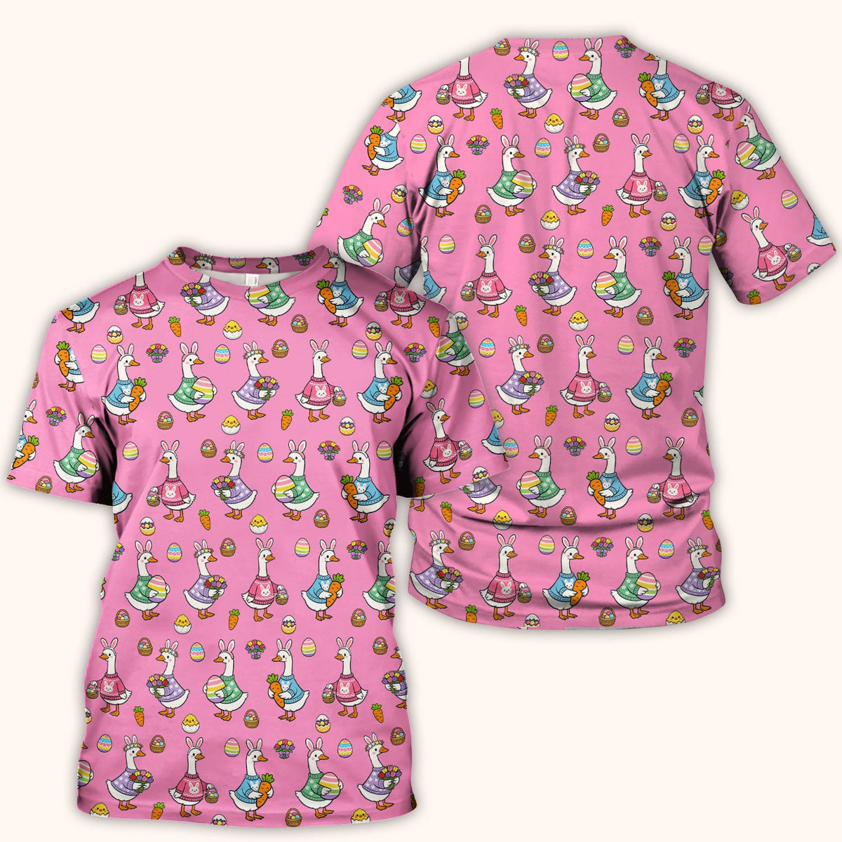 Easter Goose Nurse Scrub Top