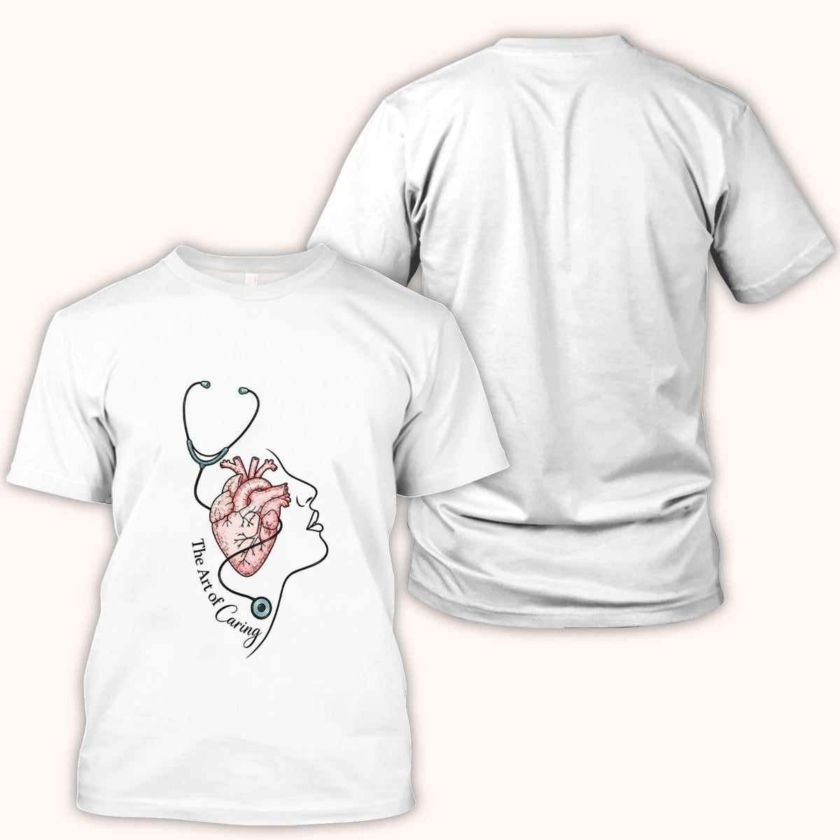 The Art Of Caring Nurse Shirt