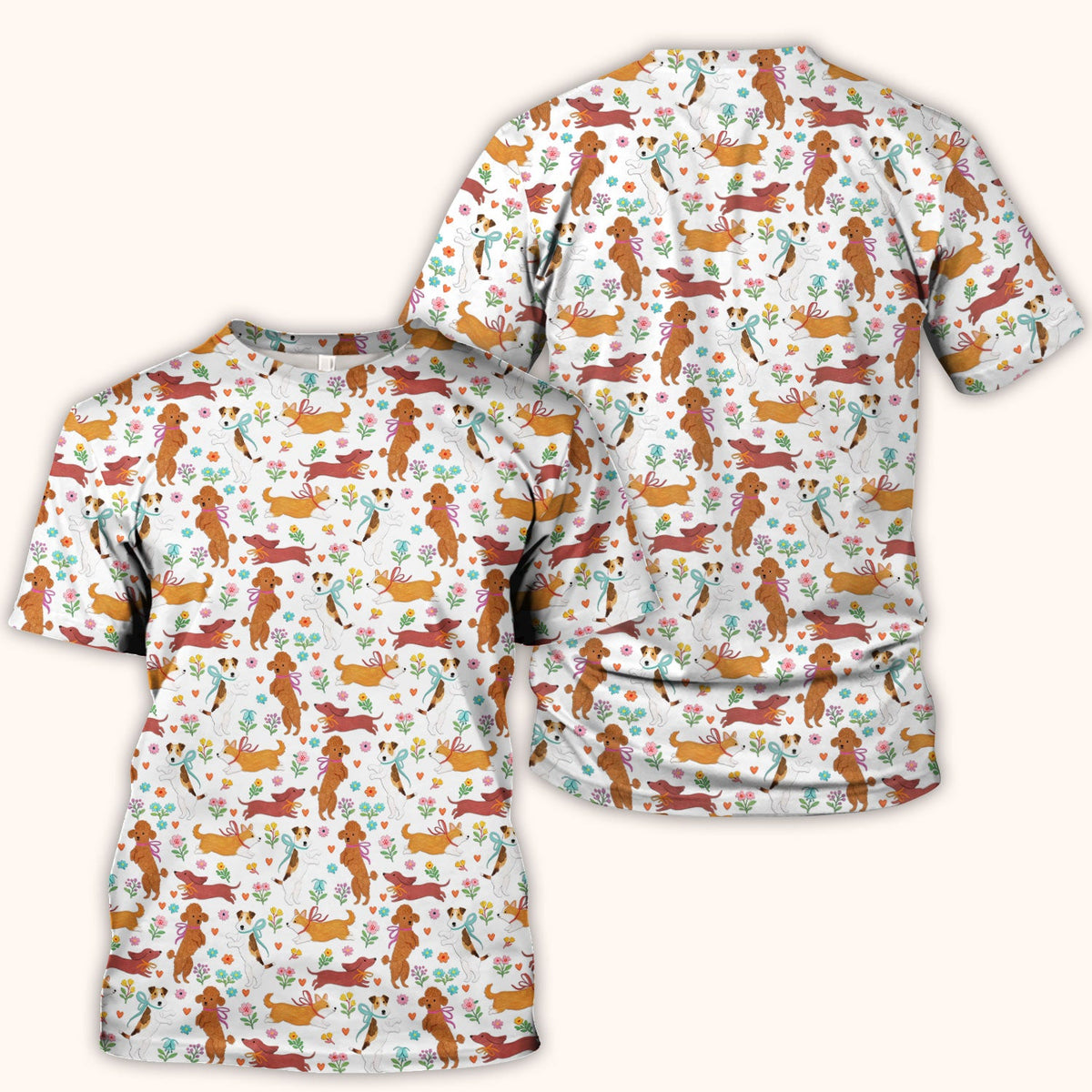 Dog Nurse Scrub Top